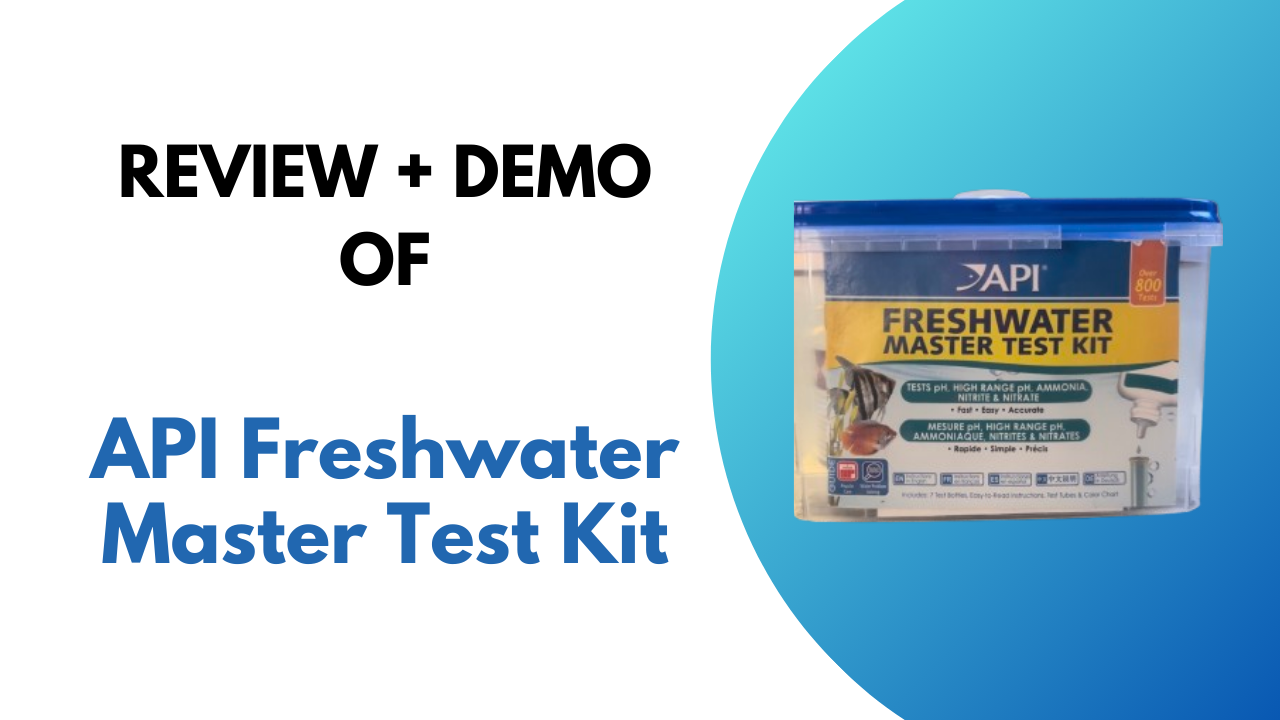 Watch Review Demo of API Freshwater Master Test Kit on Amazon Live